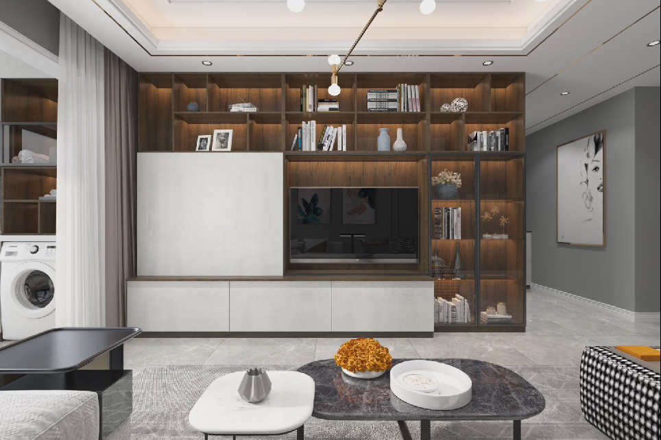 美佳全屋定制你的专属电视柜让家居生活变得不一样