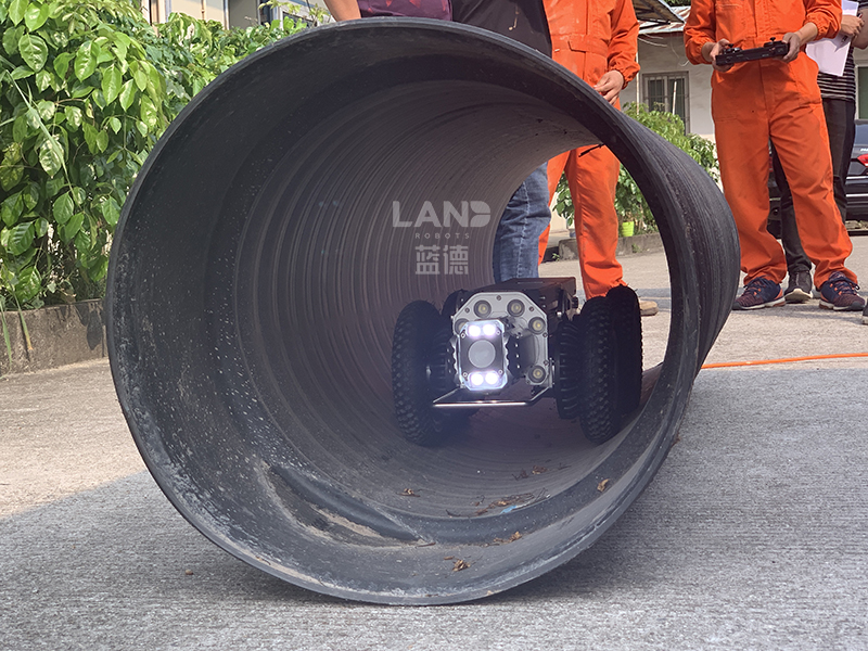 管道检测机器人操作注意事项