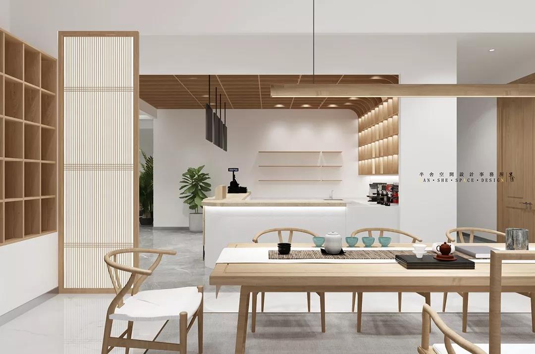 半舍空间设计创意组|共享茶空间