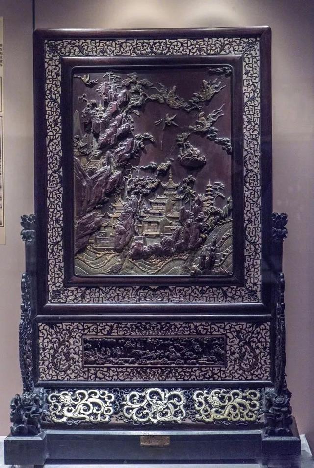 明清家具资料库:100件屏风_故宫博物院