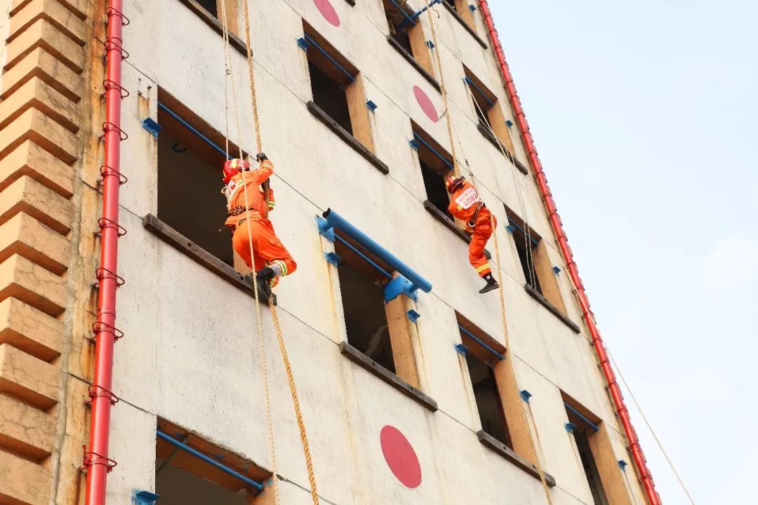 戰報丨2019年度全省消防救援隊伍火焰藍實戰練兵比武競賽暨體能考核