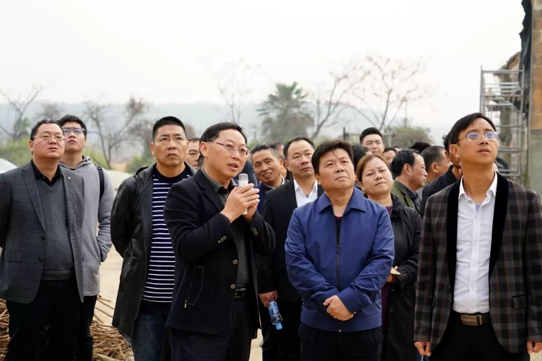 抚州市高新区企业家考察团来金溪考察旅游升级乡村振兴情况