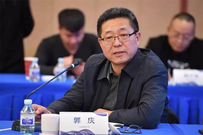 北京师范大学科技集团董事长郭庆代表联盟发起单位讲话,他结合党的