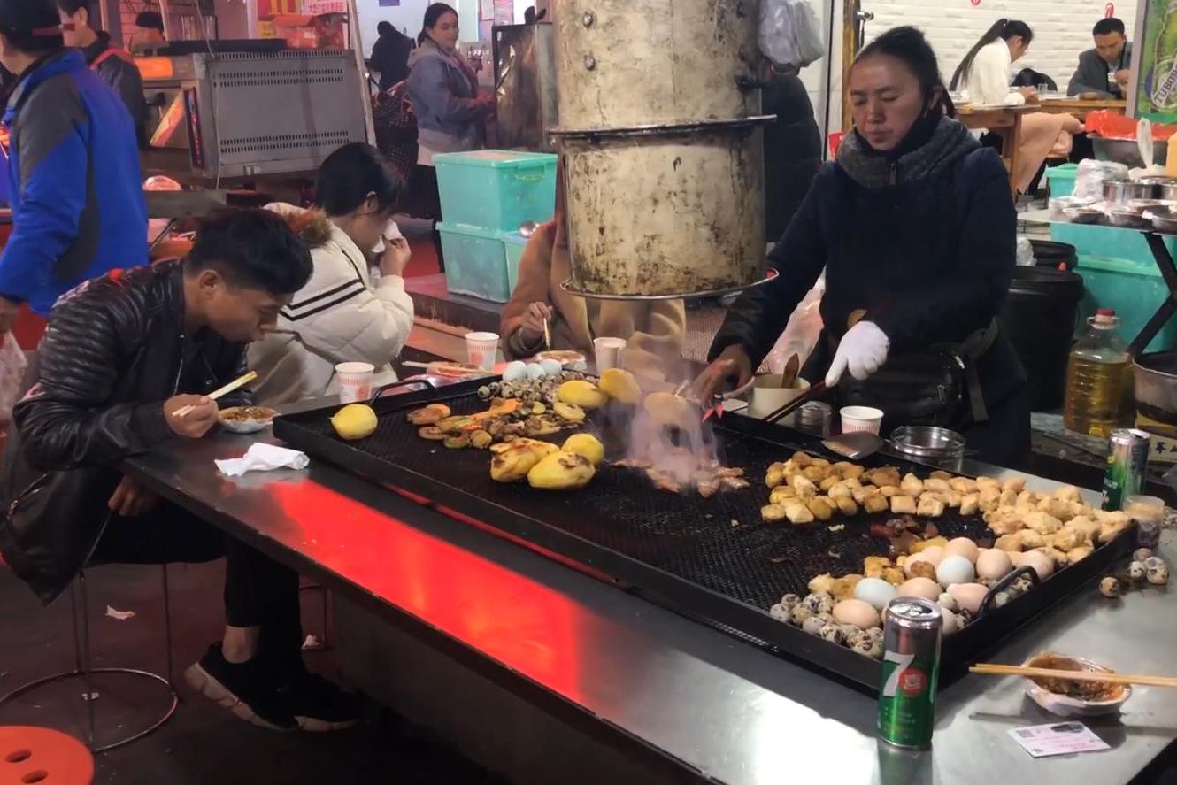 昆明双桥村鸡图片