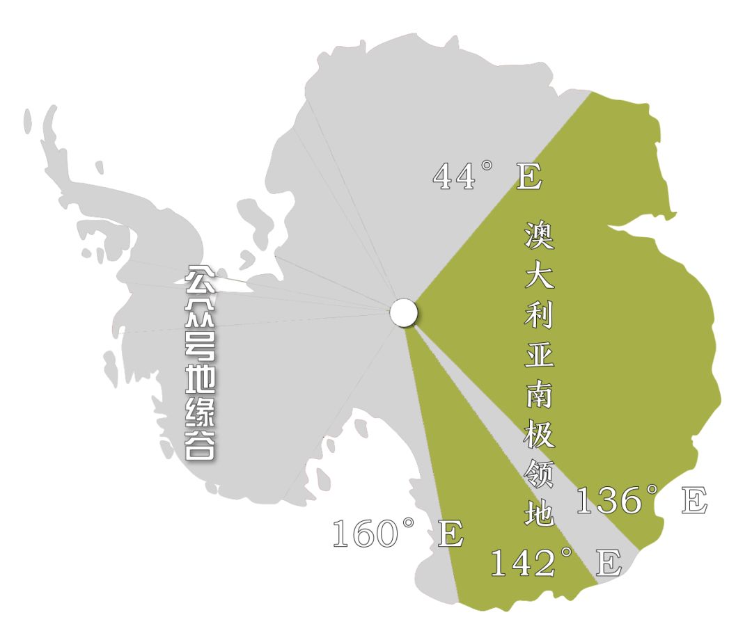 澳大利亚南极领地范围 南极特殊的地理位置和巨大的地缘优势,使得各国