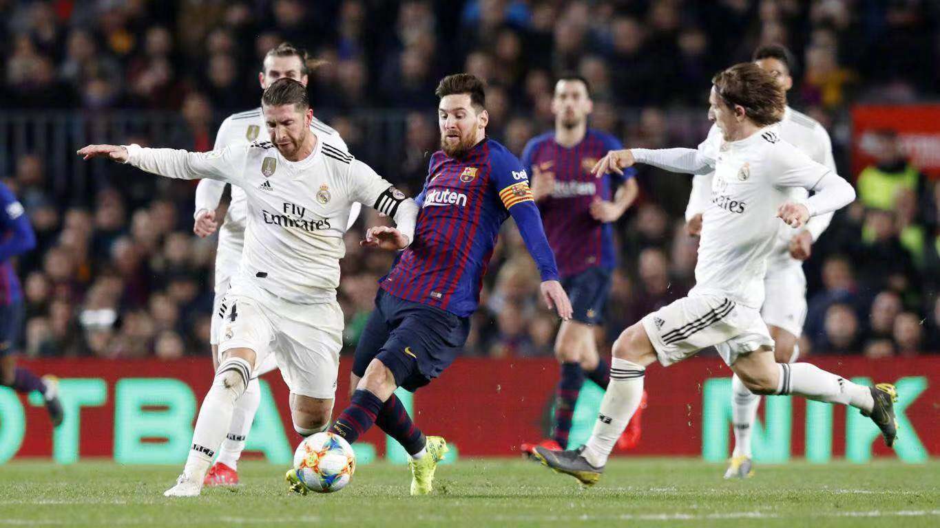 西甲 巴塞罗那vs皇家马德里_比巴萨高