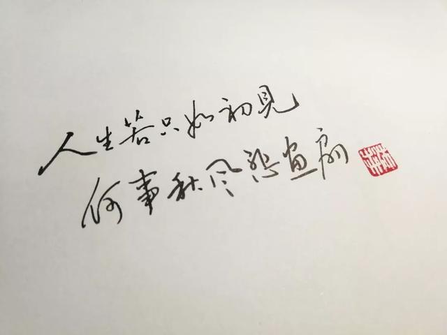 写字好看的人,原来都这么发朋友圈了