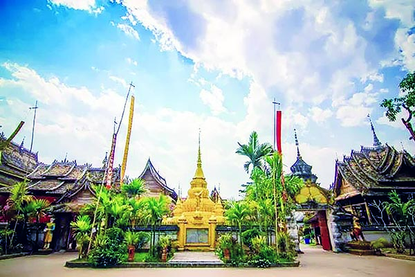 西双版纳傣族园傣家风情旅游绽新颜