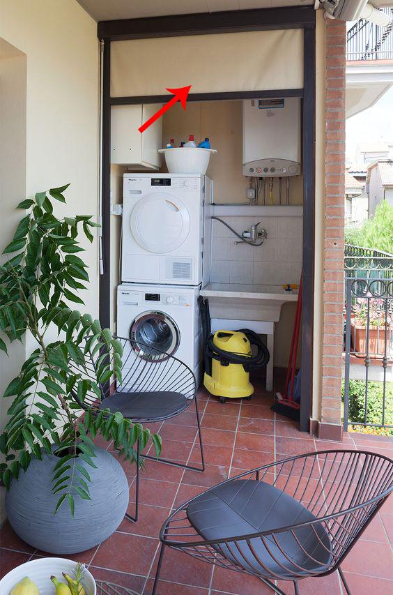 家有院子都是宝如今国外都流行包个小房子把洗衣机放室外省地