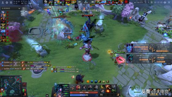 DOTA2新加坡邀请赛：拒绝者剃刀救场，VG逼平Gambit_精灵