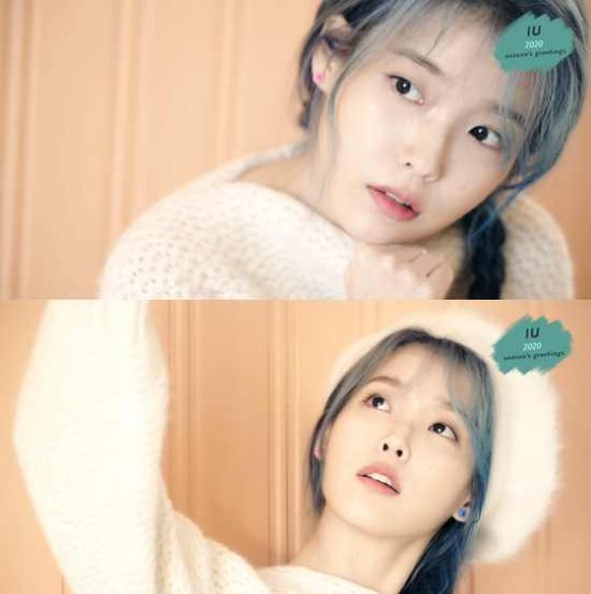 [星闻]iu公开《2020 seasons greetings preview》 展现清纯本体