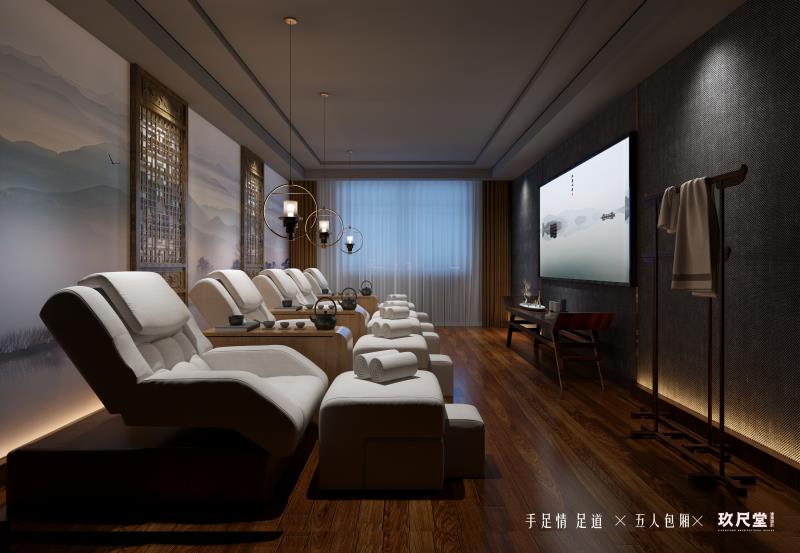 开足疗店最忌讳什么高端足浴店装修效果图装修技巧与注意事项