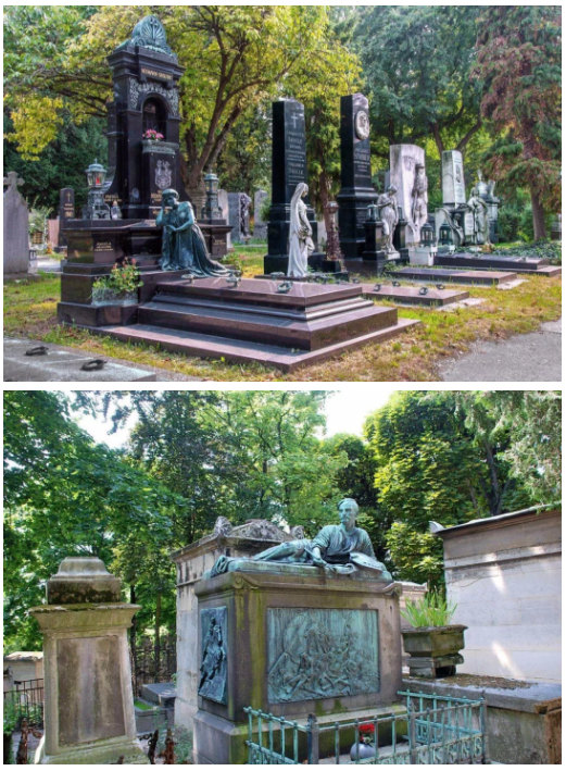 118英亩(约48公顷)的拉雪兹神父公墓不仅是巴黎市内最大的公共墓地