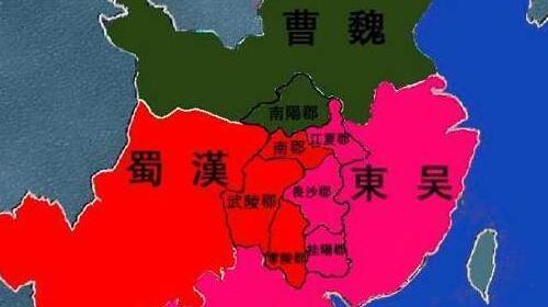 三国荆襄九郡全图片图片