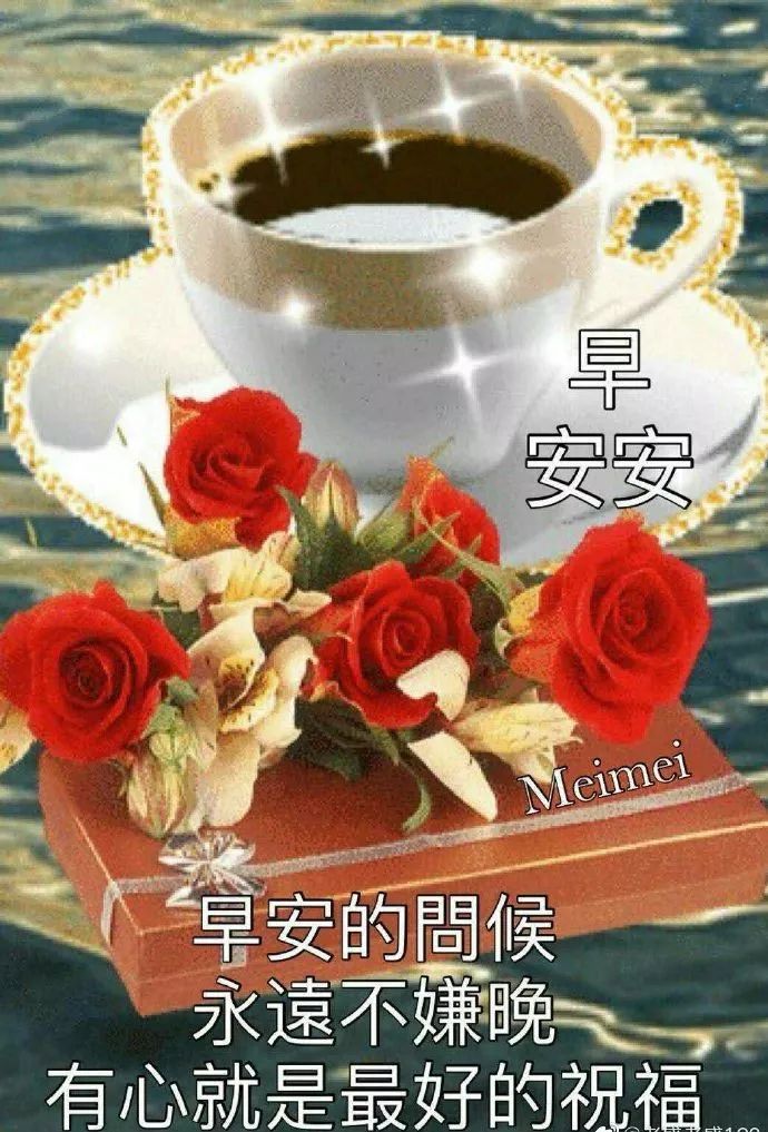 朋友圈清晨最暖心的祝福早上好问候美图