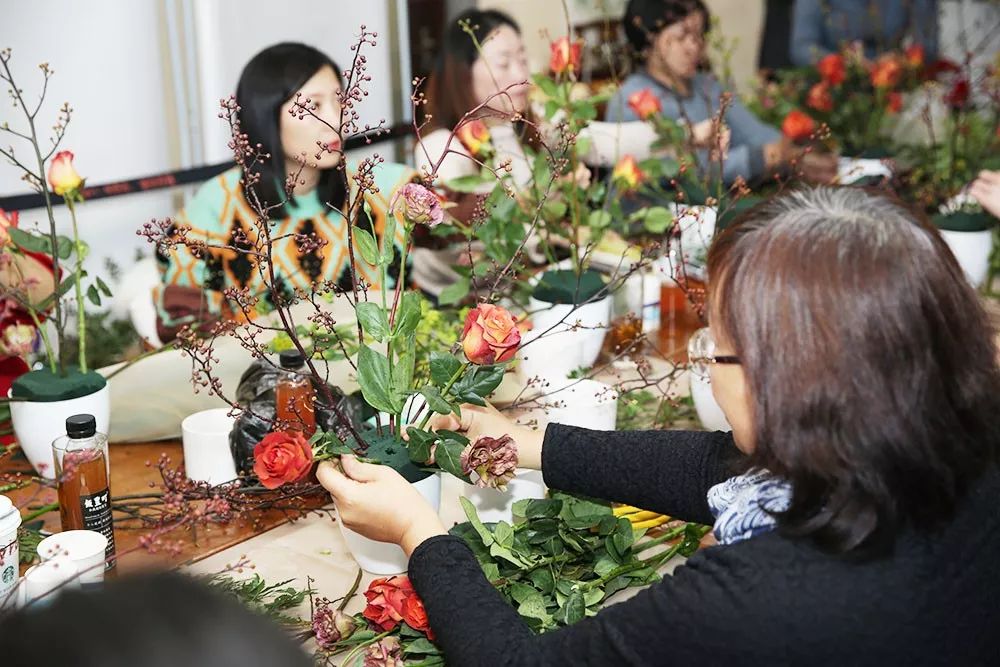 方寸间尽展花颜 井上博登花艺设计课程回顾 作品