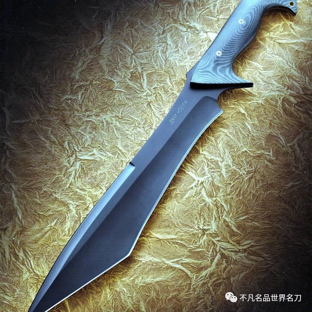 美国战术刀匠教父级人物jerryhossom杰瑞豪斯图片欣赏