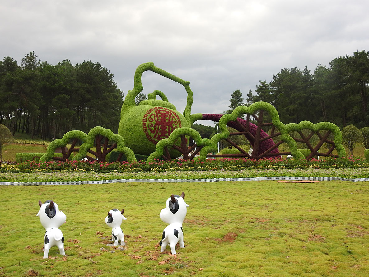 你想要的春节绿雕无非是这样