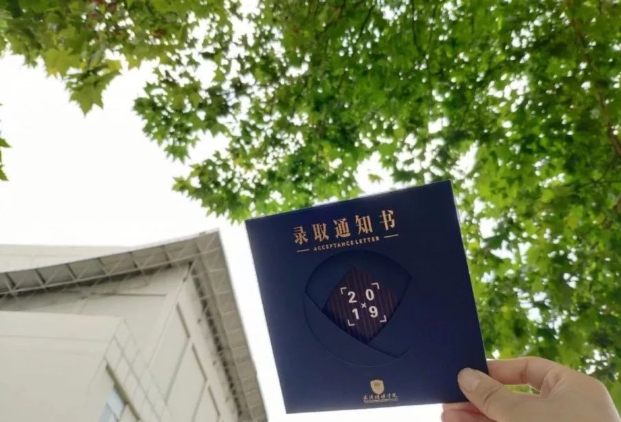 武汉传媒学院 录取通知书 /94(点击空白处有惊喜)开了这个盲盒!