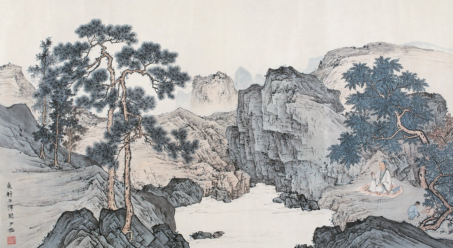 画家陈少梅:绘画先临古,学古,仿古而后创新