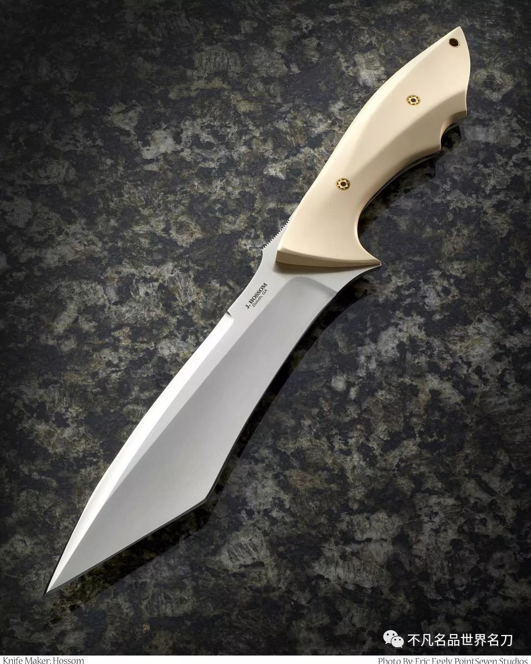 美国战术刀匠教父级人物jerryhossom杰瑞豪斯图片欣赏