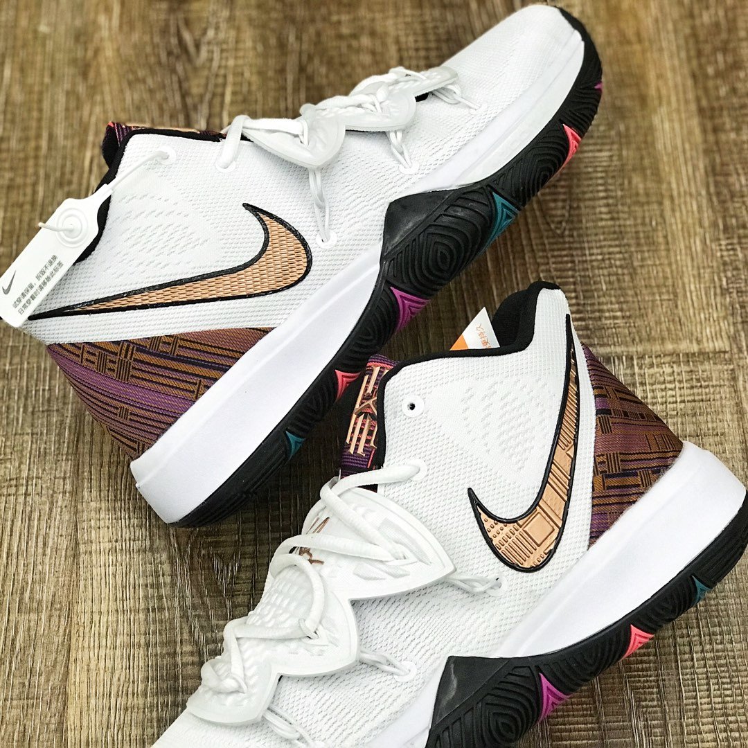 nikekyrie5bhm灭世纯原欧文5代黑人月篮球运动鞋