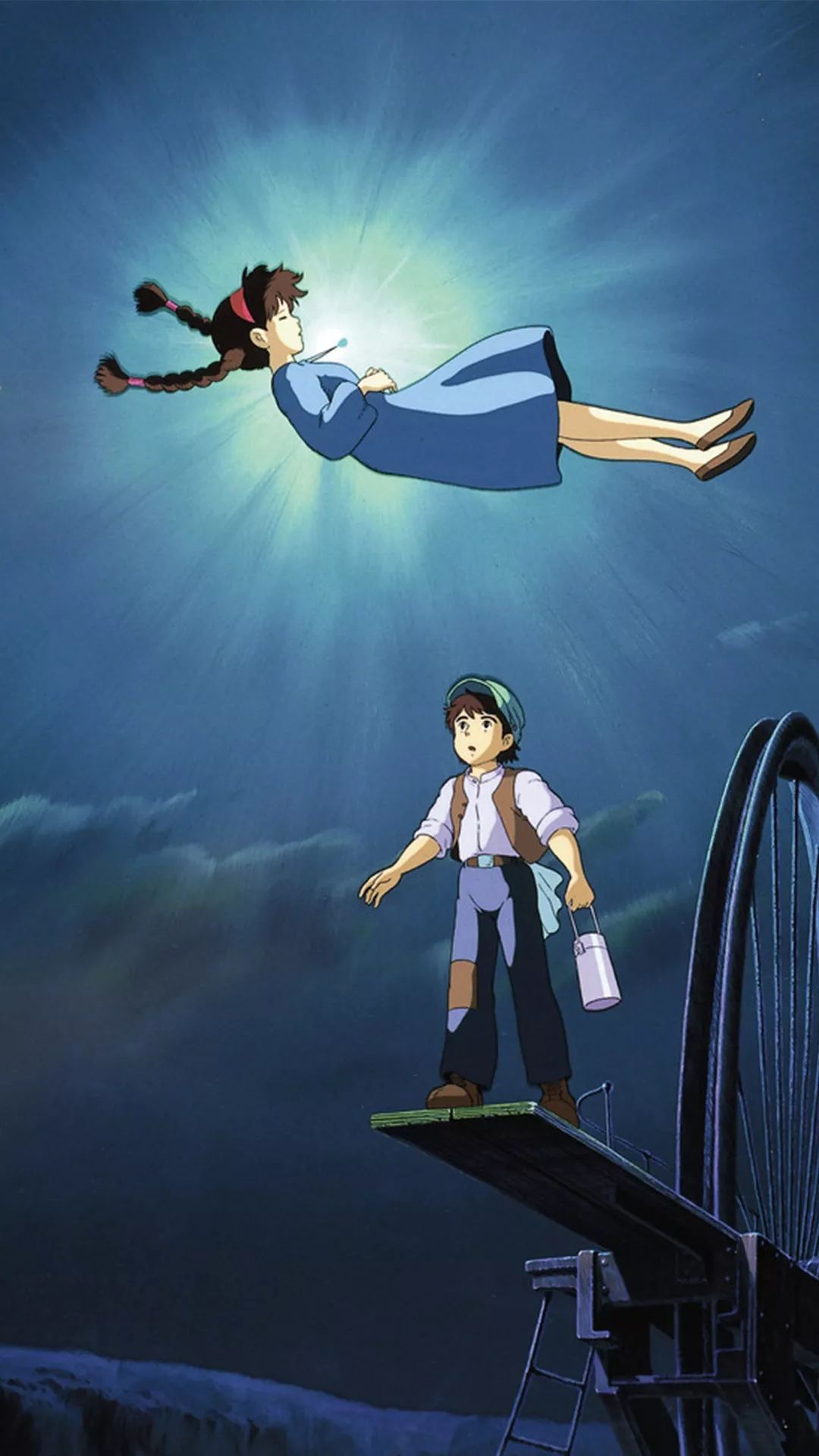 动漫壁纸唯美天空之城拉普达