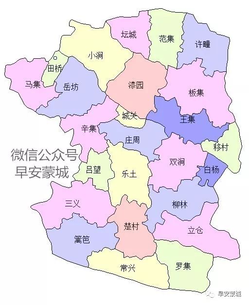 蒙城县小区分布图图片