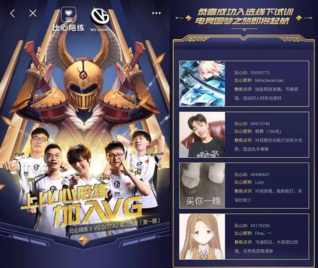 pro等15支战队,举办了近30场青训招募,覆盖dota2,英雄联盟,王者荣耀