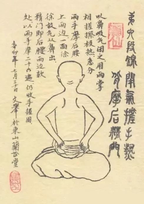 养生丨秘传少林十二段锦上篇内附详细图文