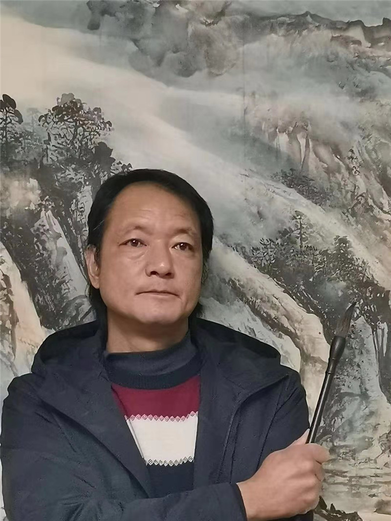 云南省书画家杨德生一级美术师