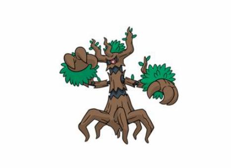 宝可梦图鉴709可以自由操纵其它的树木朽木妖