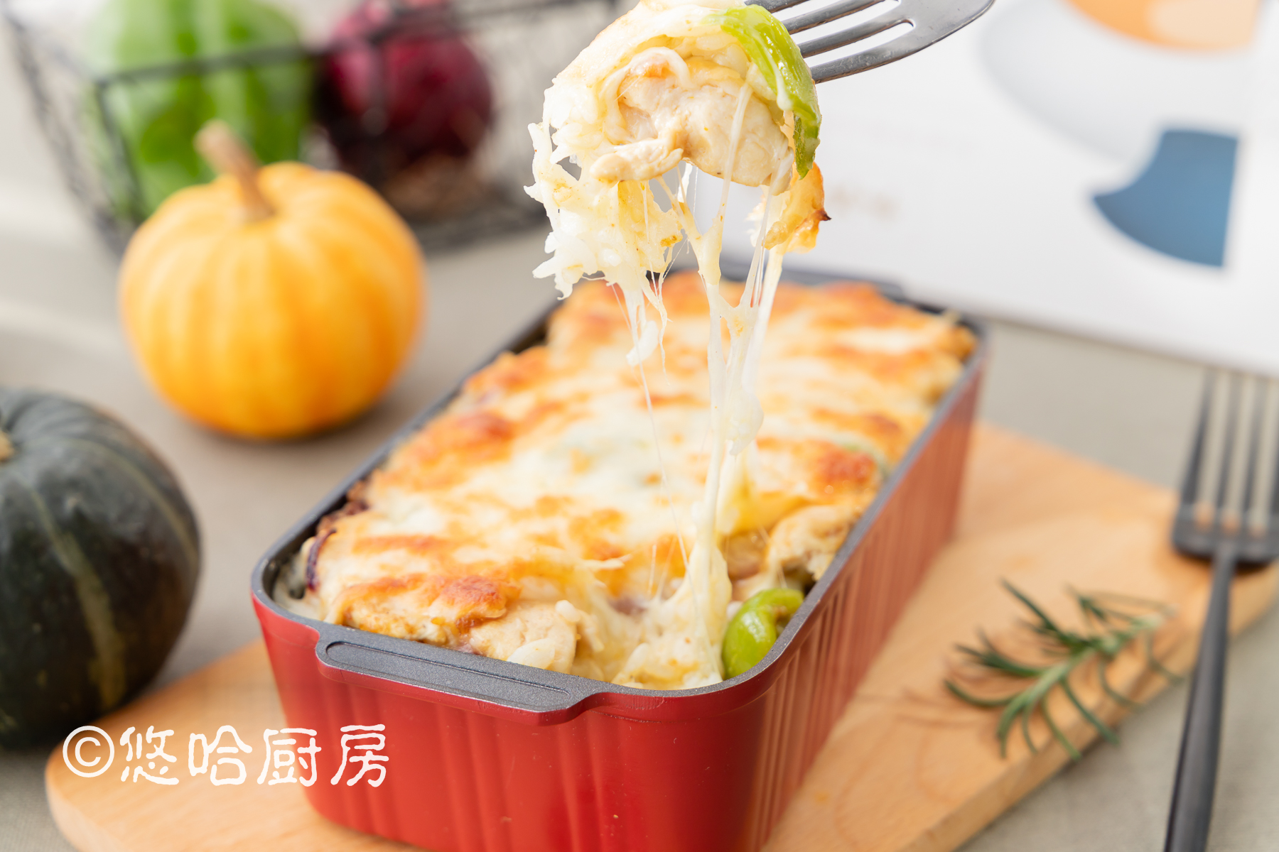 原创米饭换个花样做,不用下饭菜照样吃得欢,奶香浓郁还拉丝,过瘾