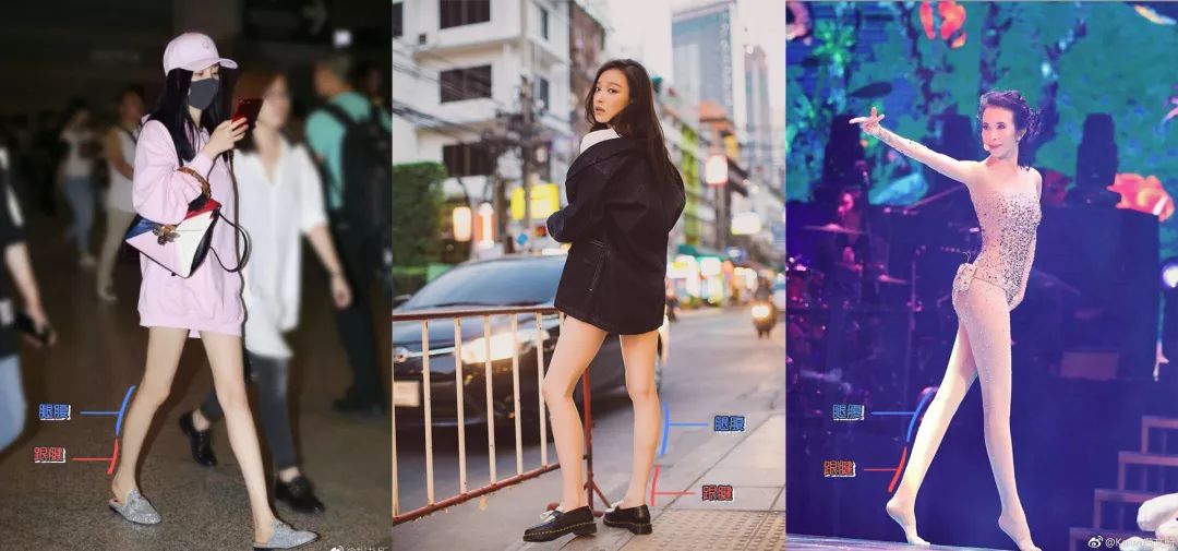 95人的腿型一般就是两种:跟腱长肌肉短,跟腱短肌肉长.