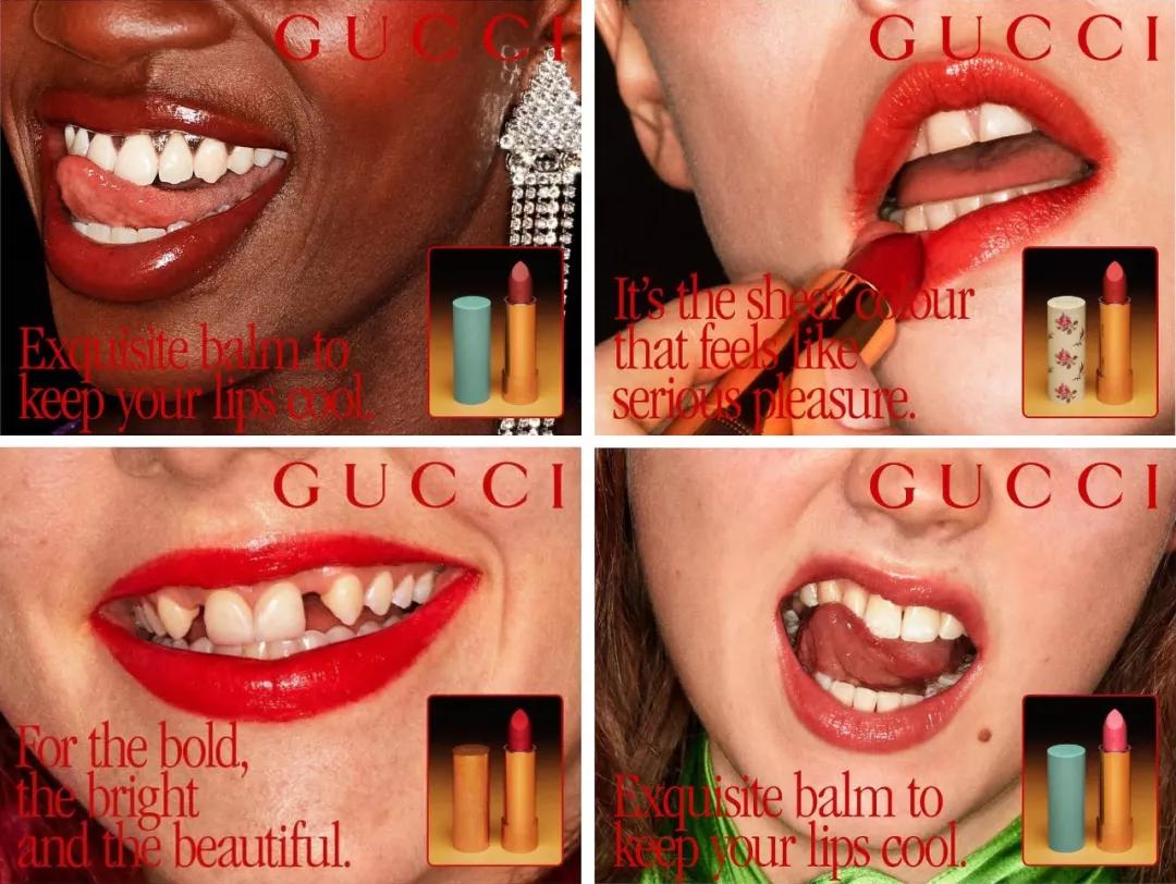 gucci新款口红,广告太妖孽!