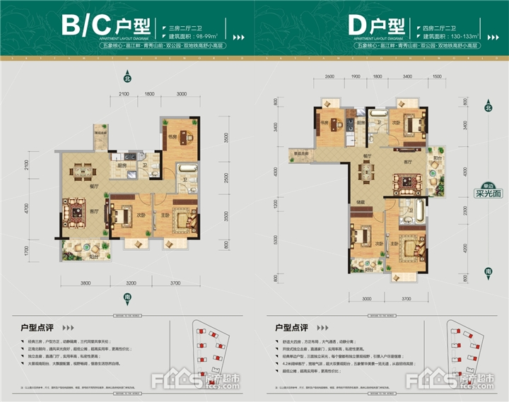 滨湖沁园房型图,房型图和户型图(第4页)_大山谷图库