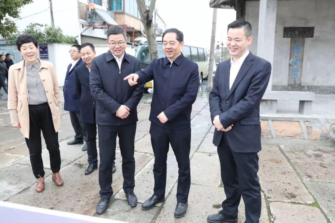 在南浔区调研古镇保护,马晓晖书记这样强调