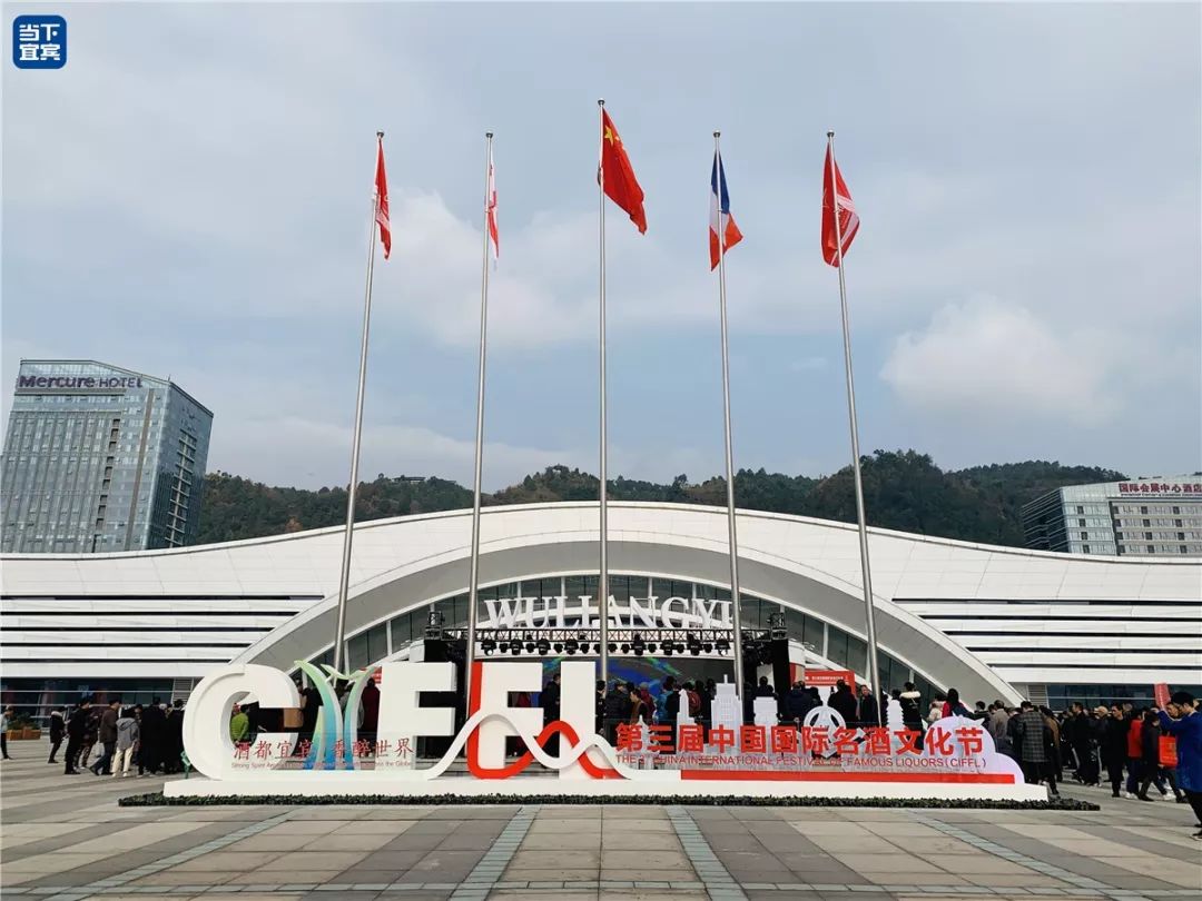 在宜宾临港会展中心开始啦~第三届中国国际名酒文化节宜宾又被全国