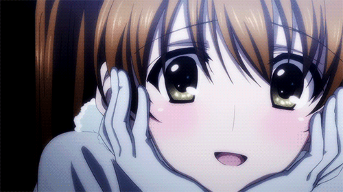 漫有gif丨治愈女神小木曾雪菜党在此