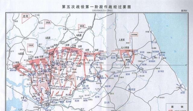 原创第五次战役我志愿军5个师在临津江南岸遭敌轰炸始末