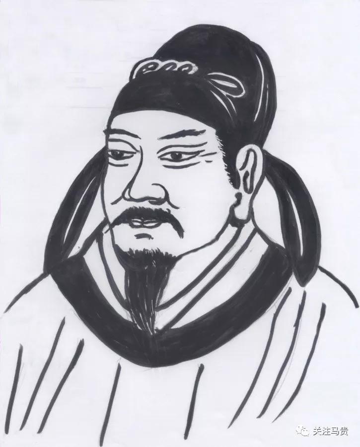 唐朝国师,地理宗师杨筠松画像唐僖宗广明元年(880年),黄巢农民起义军