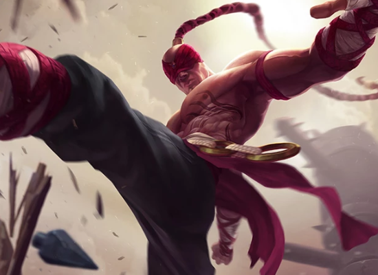 盲僧最早的"原画"能有多帅气?胡子拉碴很霸气,不愧是真男人