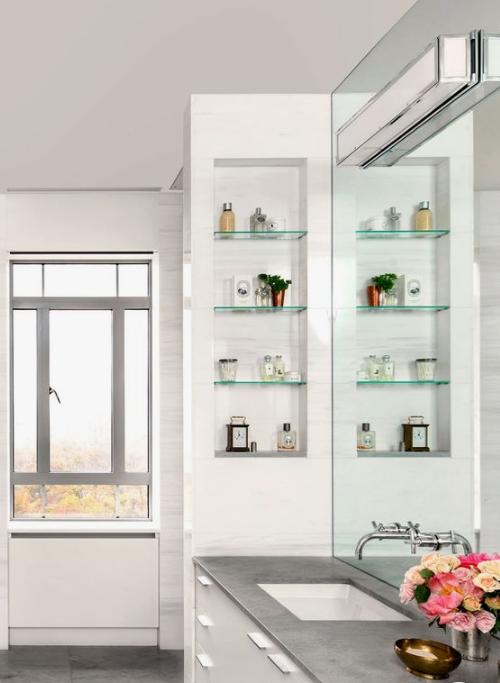 工人太大意50公分壁龛忘装隔板结果裁2块玻璃装上实用性翻2倍