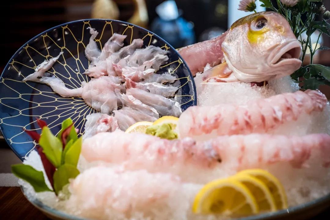 治愈系河豚料理嫩而韧劲入口鲜甜元气满满