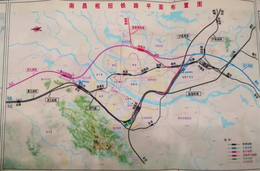 昌景黄铁路位于我省东北部和安徽省南部地区,线路西起南昌市,途经上饶