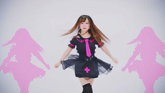黑丝女孩跳宅舞乐歌电子少女之舞yuan憧憬的追逐的都是你