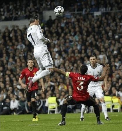 据意大利天空体育数据,c罗起跳后,身体距离地面最大距离为71厘米,头部