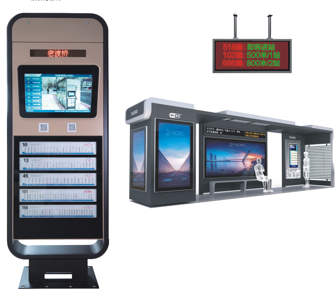 智能公交站牌的硬件核心技术是什么