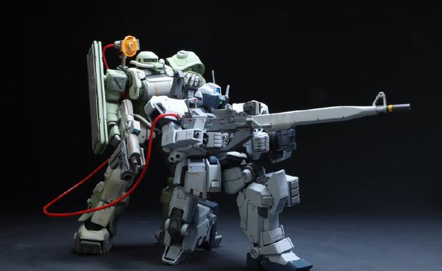 蜃気楼小队14号rgm79sp狙击型吉姆Ⅱ苏利耶