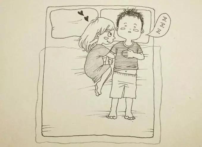 她手绘婚后日常网友心动了原来这就是爱